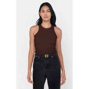 Easy Standard Hickory Rib Fitted Racer Tank